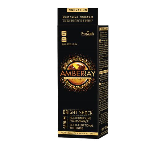 Amberray serum do cery z przebarwieniami multifunkcyjne rozjaśniające na dzień i noc 50 ml