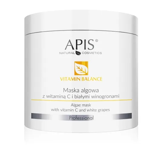 Apis Vitamin Balance maska algowa z witaminą C i białymi winogronami (200 g)