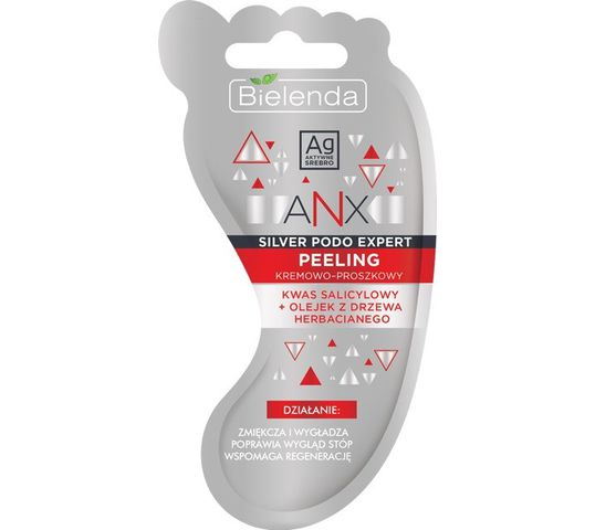 Bielenda – Anx Podo Expert Peeling kremowo-proszkowy do stóp (10 g)
