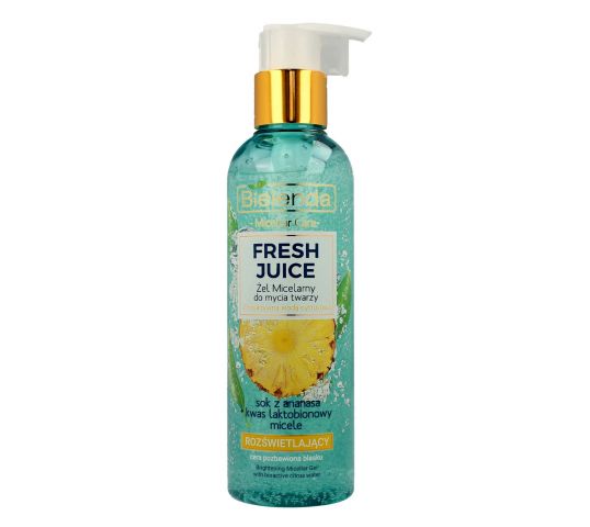 Bielenda Fresh Juice żel micelarny rozświetlające ananas 190 ml