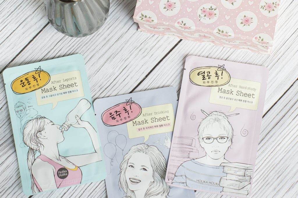 Maseczki w płacie koreańskiej marki