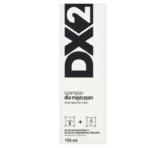DX2 – Szampon dla mężczyzn przeciwłupieżowy + przeciw wypadaniu włosów (150 ml)