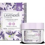 Floslek Lavender lawendowe pola Lawendowy krem nawilżający na dzień i na noc (50 ml)