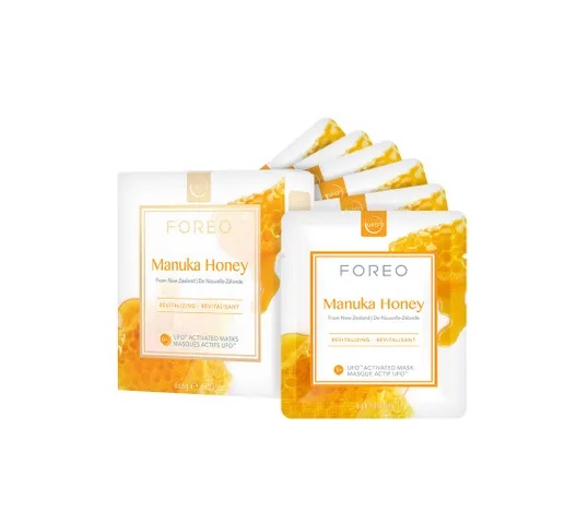 Foreo Ufo Manuka Honey Mask rewitalizująca maseczka do twarzy (6x6 g)