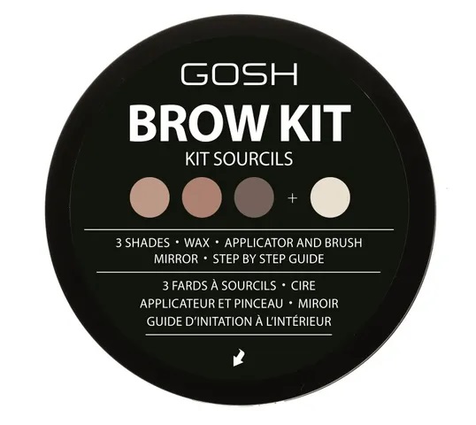 Gosh – Brow Kit zestaw do stylizacji brwi 001 (1 szt.)