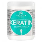 Kallos Keratin Hair Mask With Keratin And Milk Protein Maska do włosów suchych i łamiących się z wyciągiem keratyny i proteiny mlecznej (1000 ml)