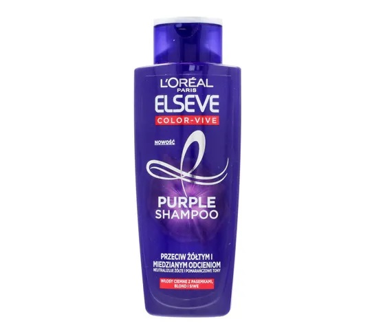 L'Oreal Paris Elseve Colour Protect Anti-Brassiness Purple Shampoo szampon do włosów (200 ml)
