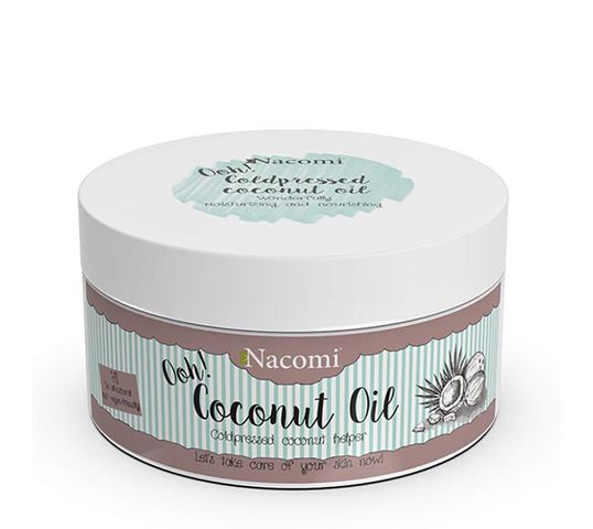 Nacomi – olej kokosowy nierafinowany (100 ml)