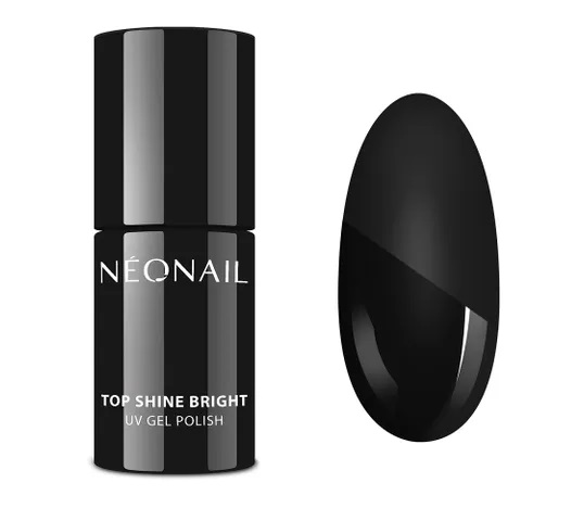 NeoNail UV Gel Polish Top Shine Bright top hybrydowy nabłyszczający (7.2 ml)