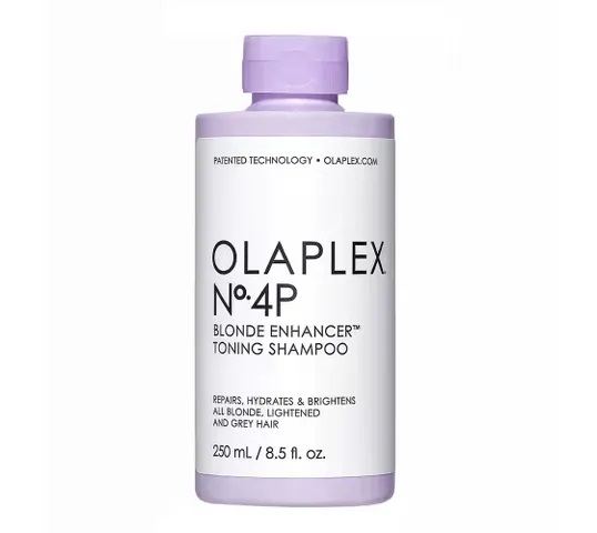 Olaplex No.4P Blonde Enhancer Toning Shampoo fioletowy szampon tonujący do włosów blond (250 ml)