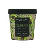 Organik Botanik Avocado Oil with Kaffir Lime Body Butter masło do ciała z olejem awokado i liśćmi kaffiru (200 ml)