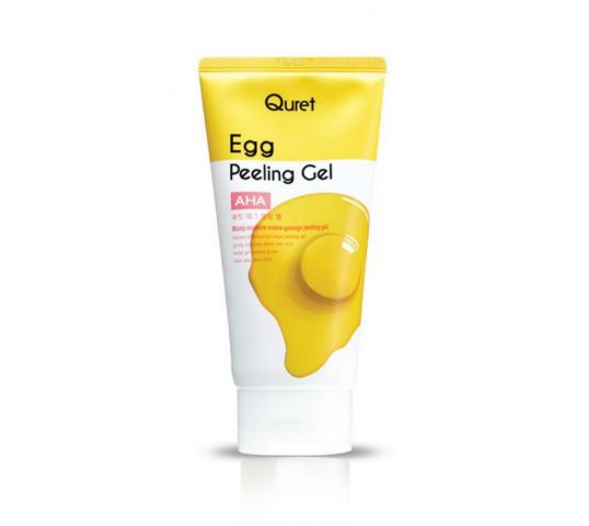Quret – Egg Peeling Gel peelingujący żel do twarzy z kwasem AHA (150 ml)