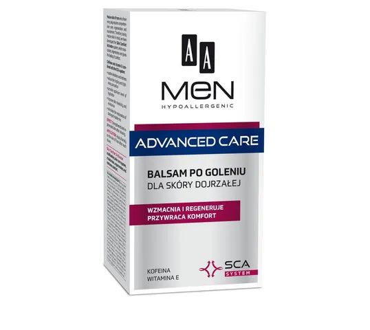 AA Men Advanced Care balsam po goleniu dla skóry dojrzałej 100 m