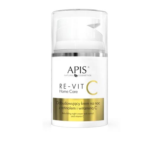 Apis Re-Vit C Home Care odbudowujący krem na noc z retinolem i witaminą C (50 ml)