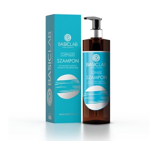 Basic Lab – Capillus Shampoo szampon do włosów tłustych (300 ml)