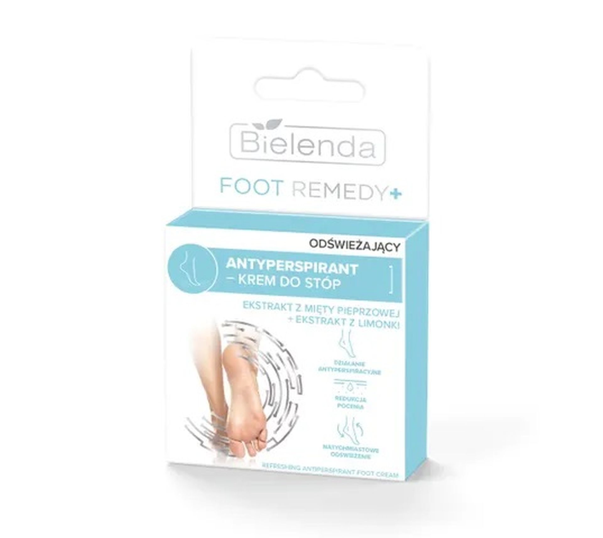 Bielenda Foot Remedy odświeżający antyperspirant-krem do stóp (50 ml)
