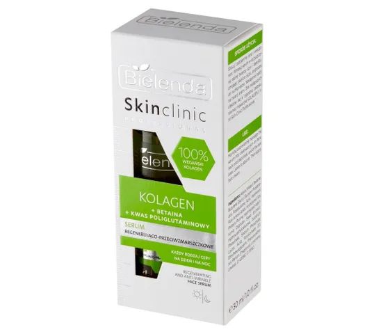 Bielenda Skin Clinic Professional Kolagen Serum regenerująco-przeciwzmarszczkowe na dzień i noc (30 ml)