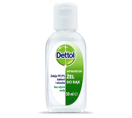 Dettol – Antybakteryjny żel do rąk (50 ml)