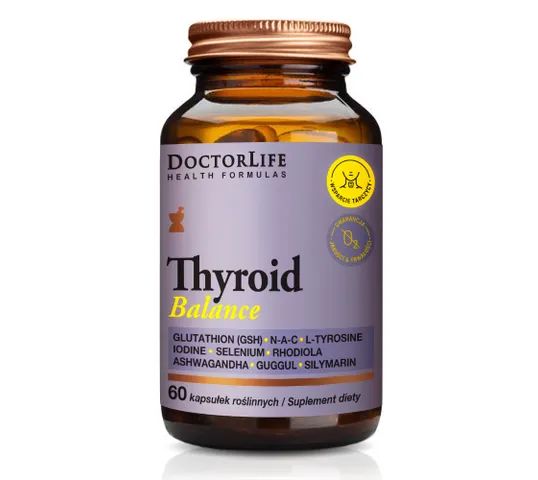 Doctor Life Thyroid Balance suplement diety wpierający tarczycę (60 kapsułek)