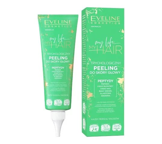 Eveline My Life My Hair Trychologiczny Peeling do skóry głowy do każdego rodzaju włosów (125 ml)