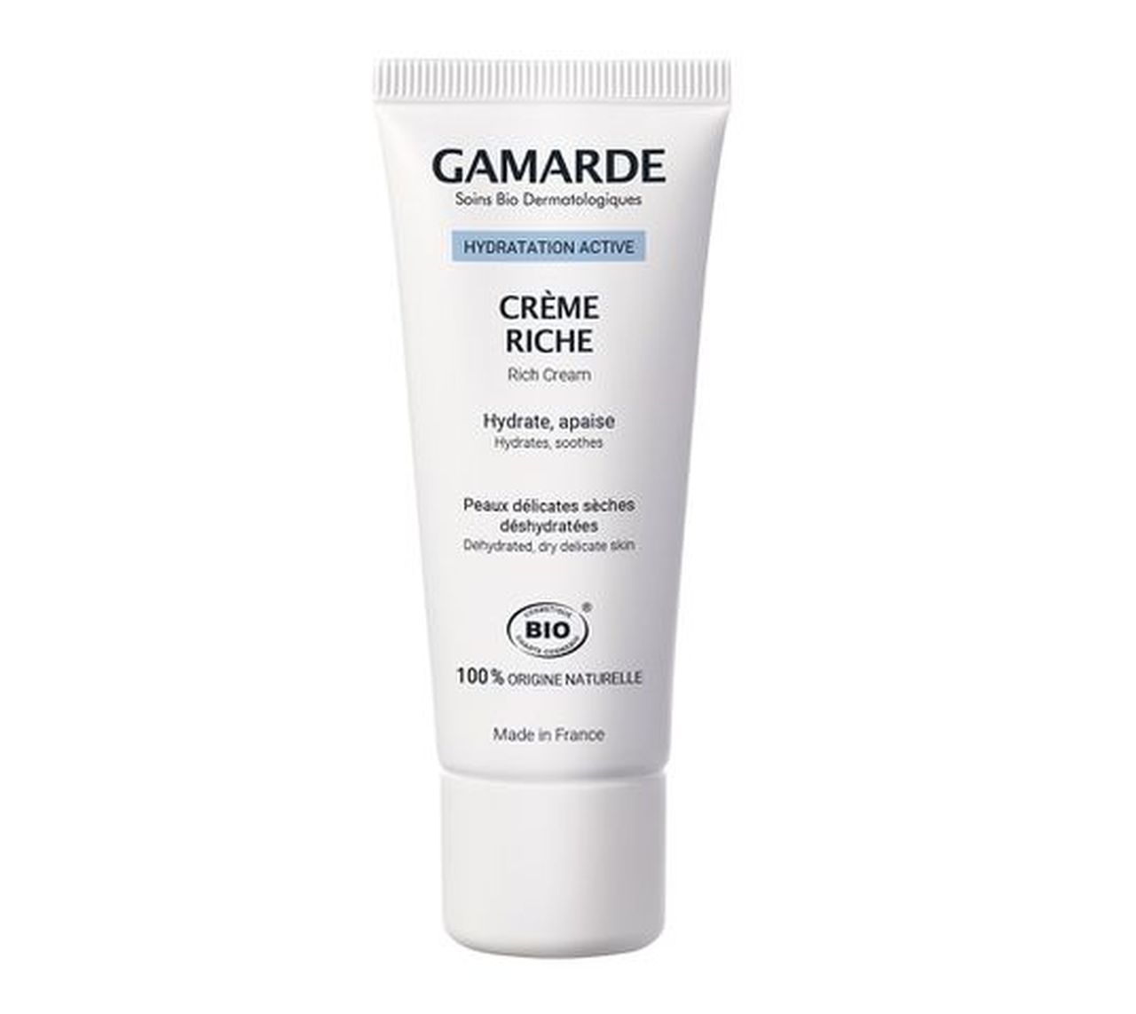 Gamarde Hydratation Active Rich Cream krem nawilżający dla skóry odwodnionej i suchej (40 g)
