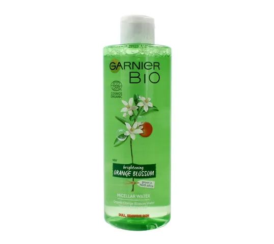 Garnier BIO – płyn micelarny rozświetlający Kwiat Pomarańczy (400 ml)