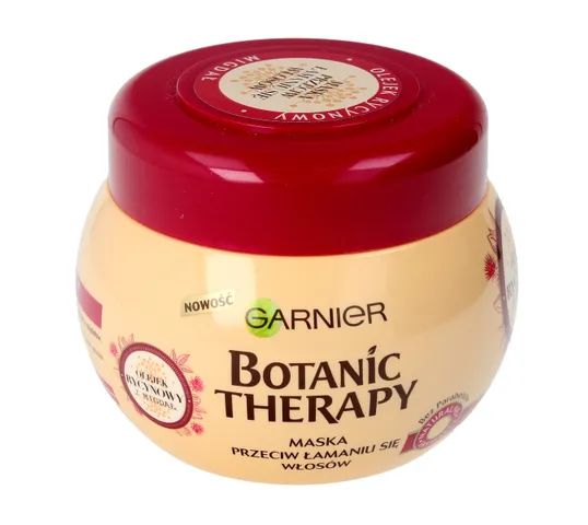 Garnier Botanic Therapy maska do włosów olejek rycynowy 300 ml