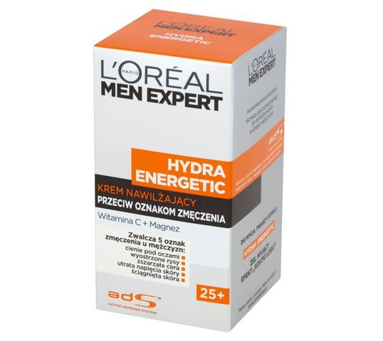 L'Oreal Men Expert - krem do twarzy dla mężczyzn przeciw oznakom zmęczenia 25+ (50 ml)