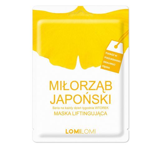 Lomi Lomi – Seria Na Każdy Dzień Tygodnia maska liftingująca na wtorek Miłorząb Japoński (26 ml)