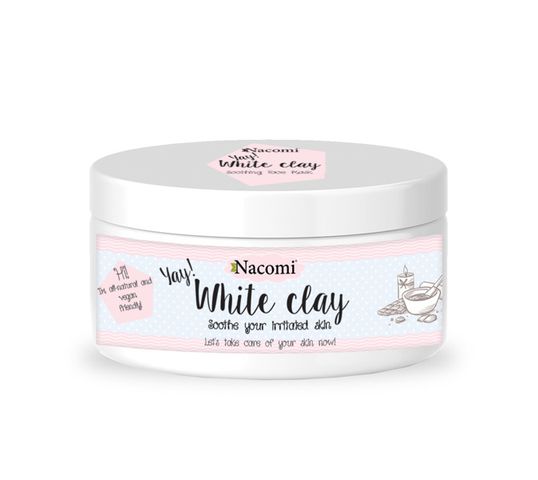 Nacomi White Clay – biała glinka (50 g)