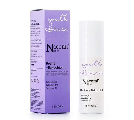 Nacomi Next Lvl Retinol 0,35% + Bakuchiol 1% (30 ml)