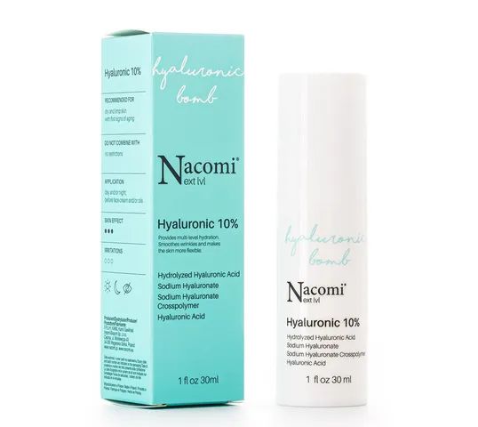 Nacomi Next Level – serum z kwasem hialuronowym 10% (30 ml)