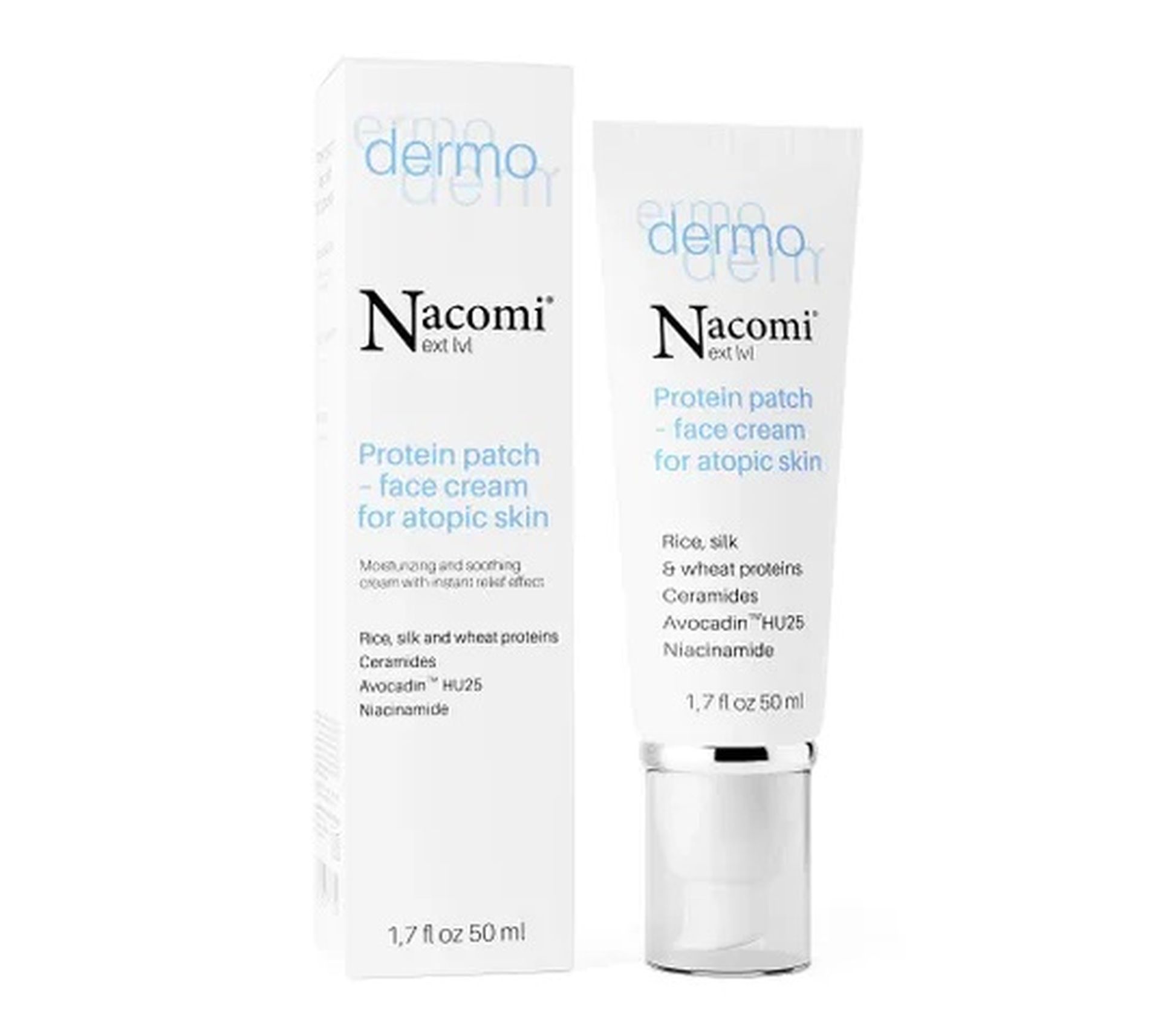 Nacomi Next Level Dermo krem do skóry atopowej Proteinowy Plaster (50 ml)