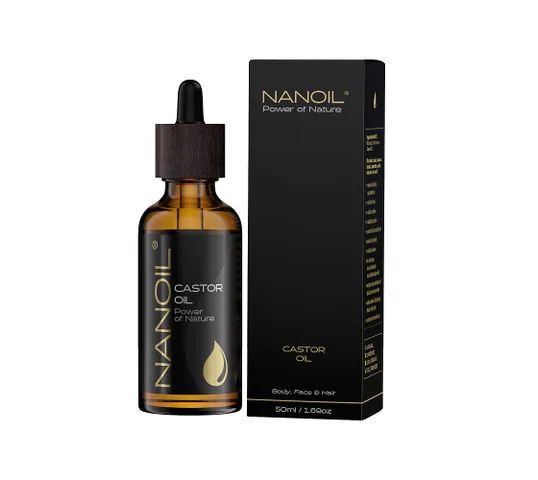 Nanoil Castor Oil olejek rycynowy do pielęgnacji włosów i ciała (50 ml)