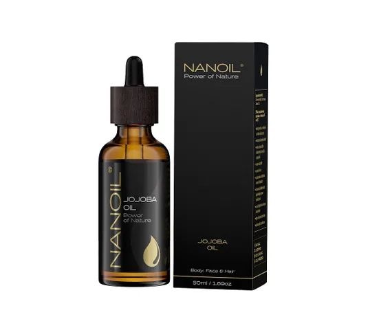 Nanoil Jojoba Oil olejek do pielęgnacji ciała i włosów (50 ml)