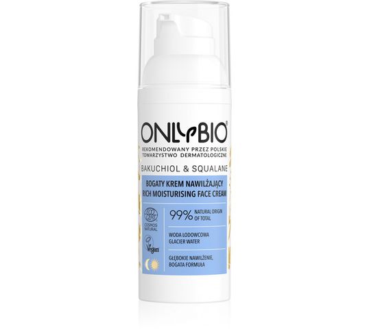 OnlyBio – Bakuchiol & Squalane bogaty krem nawilżający (50 ml)