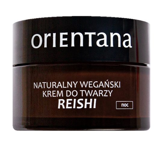 Orientana Reishi wegański krem do twarzy na noc (50 ml)