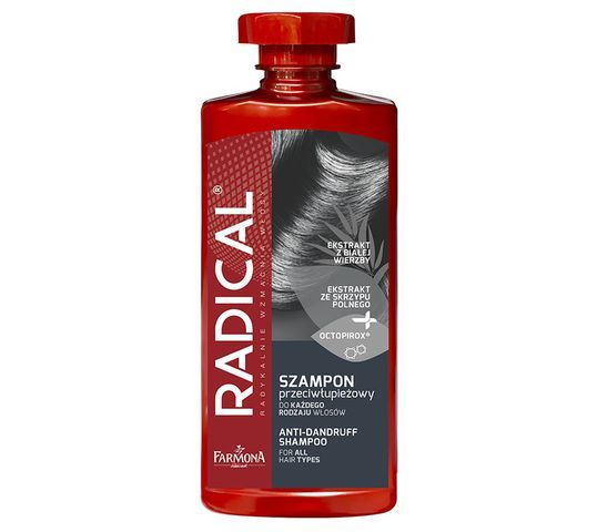 Radical – szampon przeciwłupieżowy do codziennej pielęgnacji każdego rodzaju włosów (400 ml)