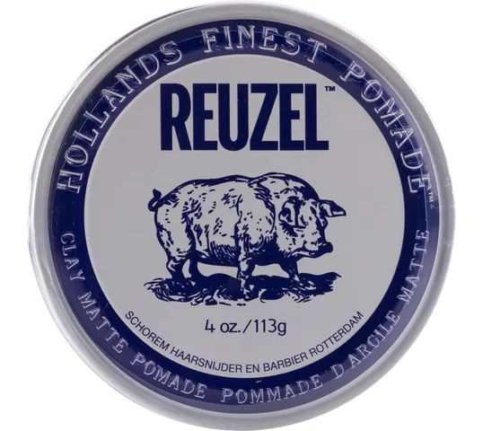 Reuzel Hollands Finest Pomade Clay Matte Pomade matująca glinka do włosów na bazie wody 113g
