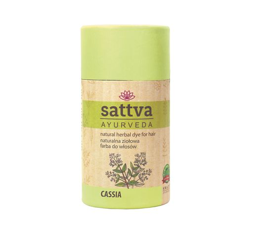 Sattva Natural Herbal Dye for Hair naturalna ziołowa farba do włosów Cassia (150 g)
