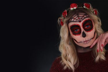 sugar skull make-up