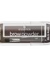 Essence – Brow Powder Set zestaw do stylizacji brwi z pędzelkiem 02 Dark & Deep (2.3 g)