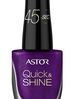Astor Quick & Shine lakier do paznokci 527 Peace Purple 8ml