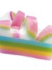 Raspberry Rainbow Soap Cake