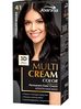 Joanna Multi Cream Color farba do każdego typu włosów nr 41 czekoladowy brąz 120 ml