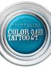 Maybelline Color Tattoo 24HR Kremowo-żelowy cień do powiek nr 20 Turquoise Roever 4ml