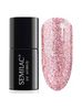 Semilac 295 Peach Pink Shimmer – lakier hybrydowy(7 ml)