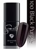 Semilac lakier hybrydowy 100 Black Purple 7 ml