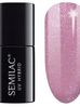 Semilac – Lakier hybrydowy nr 319 Shimmer Dust Pink (7 ml)