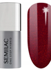 Semilac One Step lakier hybrydowy S590 Glitter Red (5 ml)